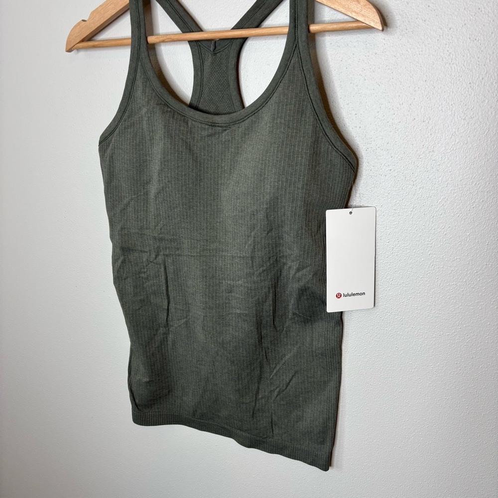 NWT Lululemon Ebb to Street Tank size 10